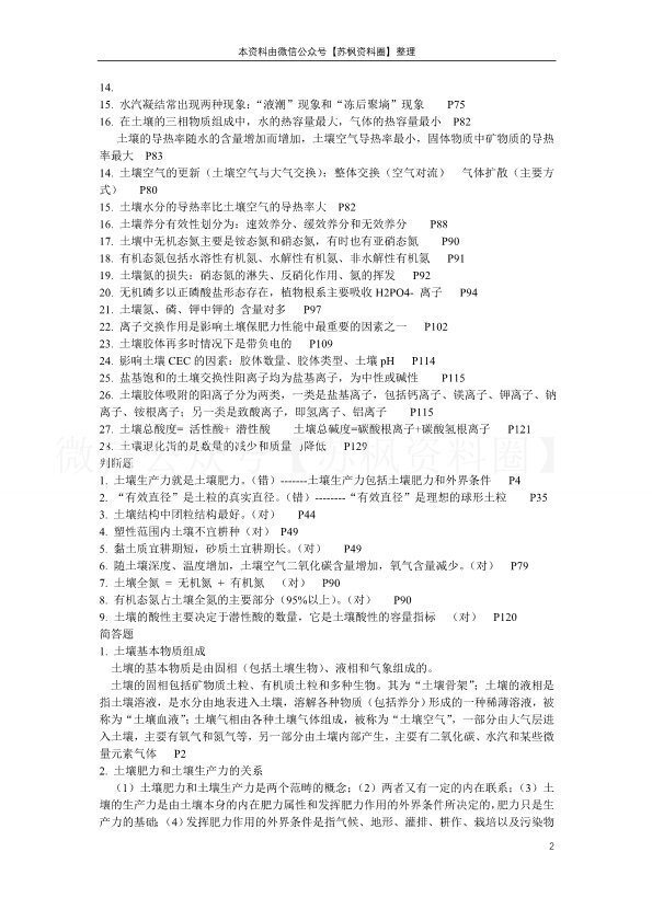 土壤肥料学